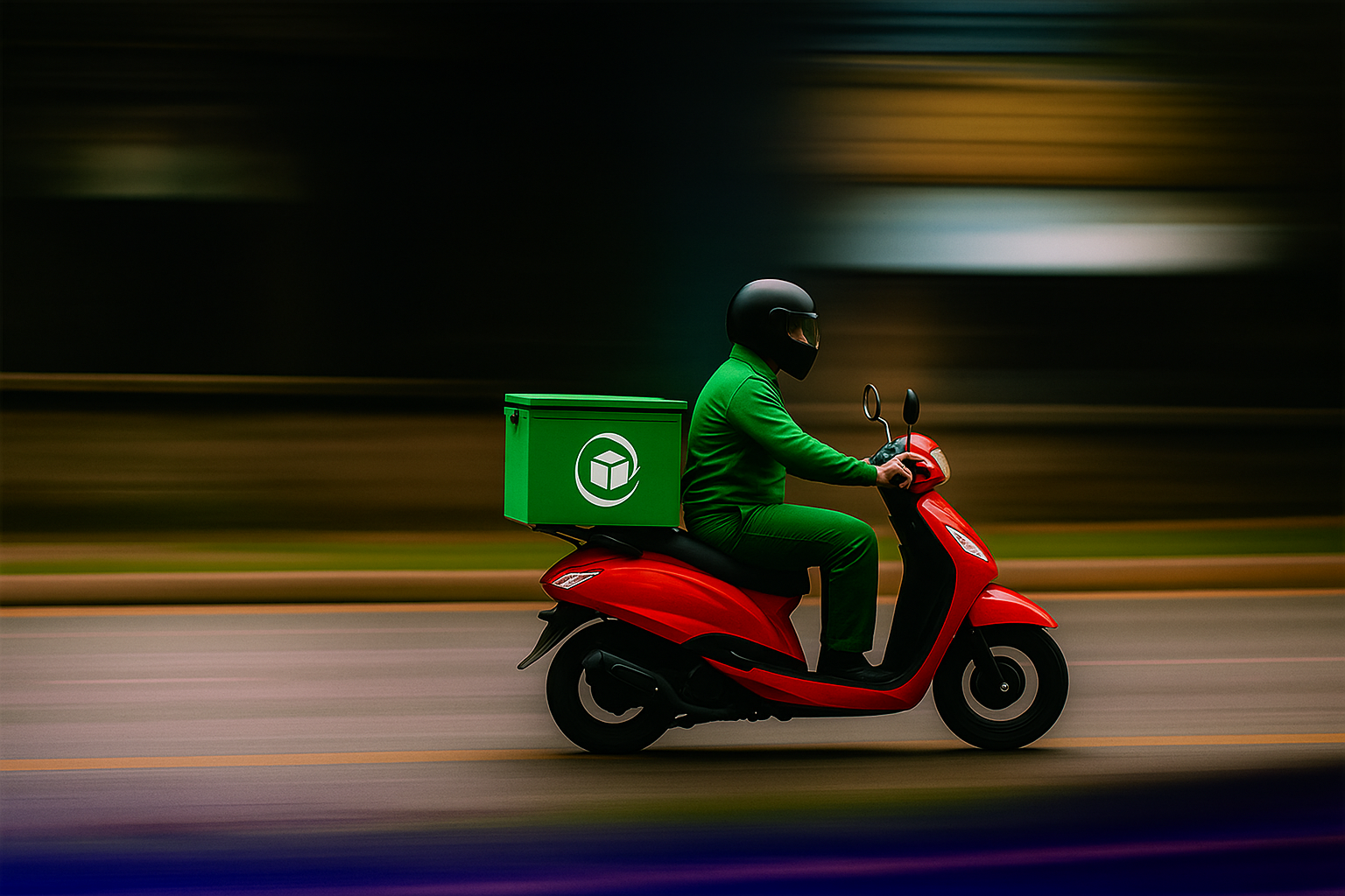 Delivery scooter